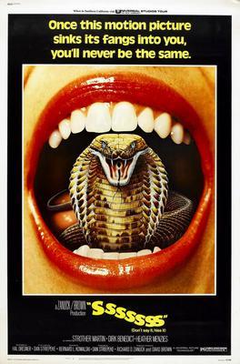 Sssssss Snake movie poster Metal Movie Poster 8in x 12in