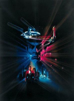 Star Trek Search For Spock Metal Movie Poster 8in x 12in