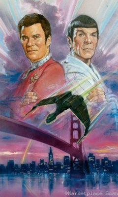 Star Trek The Voyage Home Metal Movie Poster 8in x 12in The Poster Depot
