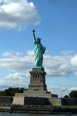 Statue Of Liberty Metal Movie Poster 8in x 12in