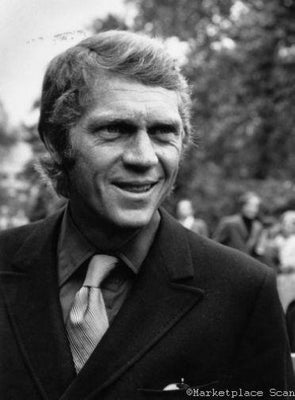 Steve Mcqueen Metal Print 8in x 12in The Poster Depot