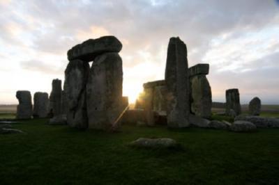 Stonehenge poster tin Metal Print Wall Art