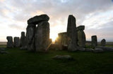 Stonehenge poster tin Metal Print Wall Art