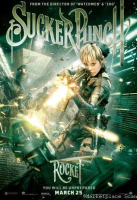 Sucker Punch movie poster Metal Print 8in x 12in