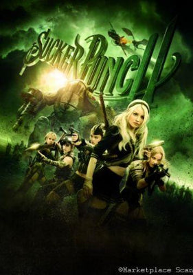 Sucker Punch Metal Movie Poster 8in x 12in The Poster Depot