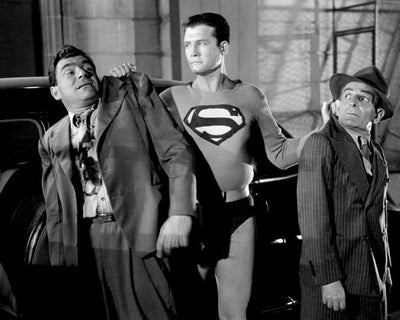 Superman George Reeves Metal Print 8inx12in The Poster Depot