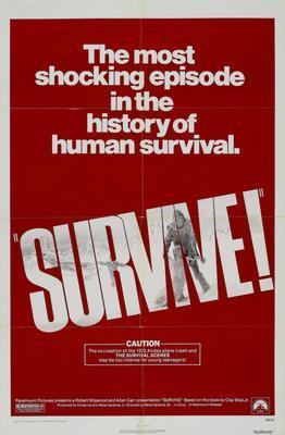 Survive movie poster Metal Print 8in x 12in