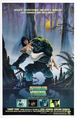 Swamp Thing movie poster Metal Print 8in x 12in