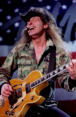 Ted Nugent poster tin Metal Print Wall Art