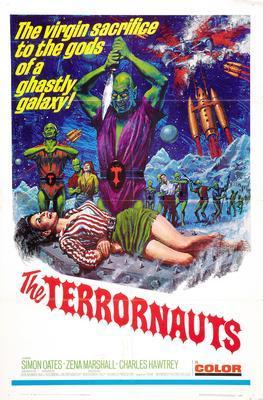 Terrornauts The movie poster Metal Print 8in x 12in