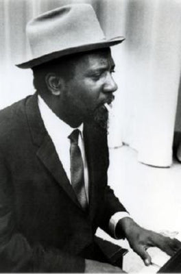 Thelonious Monk poster tin Metal Print Wall Art