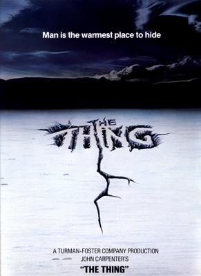 Thing The movie poster Small Metal Print 8in x 12in