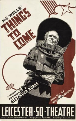 Things To Come movie poster Metal Print 8in x 12in