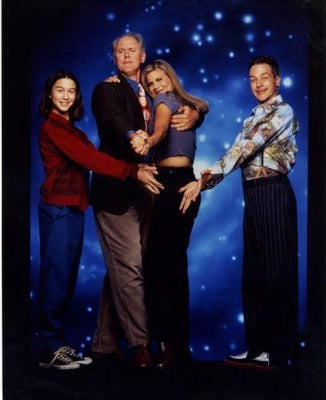 Third Rock From The Sun movie poster Metal Print 8in x 12in