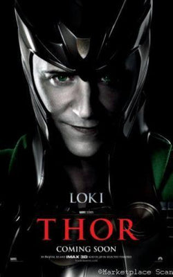 Thor movie poster Metal Print 8in x 12in