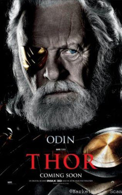Thor Metal Movie Poster 8in x 12in