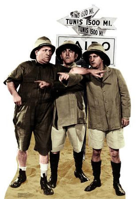 Three Stooges Safari Poster # 11x17 poster The Poster Depot