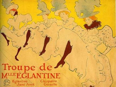 Toulouse Lautrec Poster French Can Can Girls 11x17 poster The Poster Depot