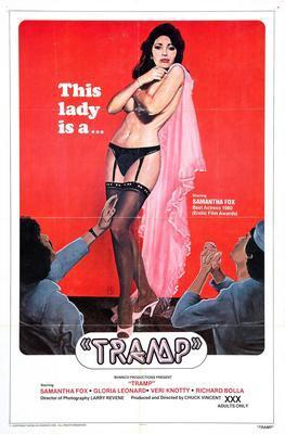 Tramp movie poster Metal Print 8in x 12in
