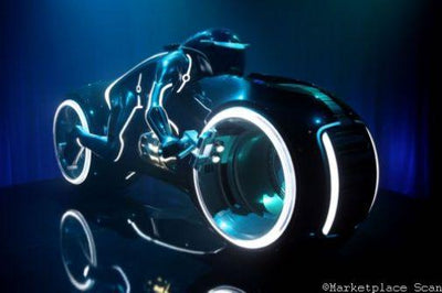 Tron Cycle Metal Movie Poster 8in x 12in The Poster Depot