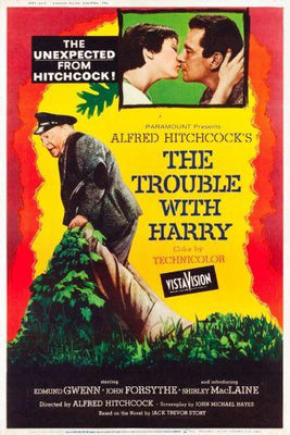 The Trouble With Harry Metal Movie Poster 8in x 12in