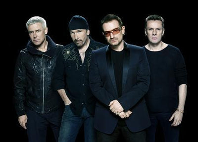 U2 Metal Poster Print 8in x 12in 12"x16" The Poster Depot