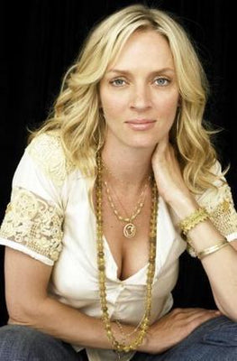 Uma Thurman Metal Poster Print 8in x 12in 12"x16" The Poster Depot