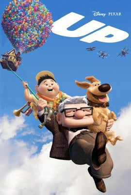 Up movie poster Metal Print 8in x 12in