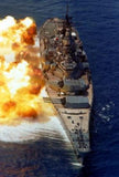 Uss Iowa poster tin Metal Print Wall Art