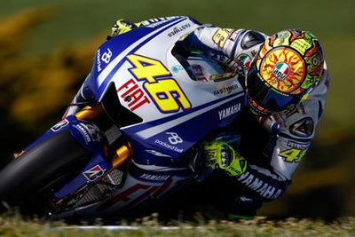Valentino Rossi Metal Print 8in x 12in