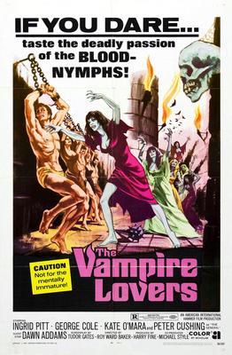 Vampire Lovers The Metal Movie Poster 8in x 12in