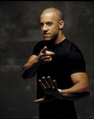 Vin Diesel poster tin Metal Print Wall Art