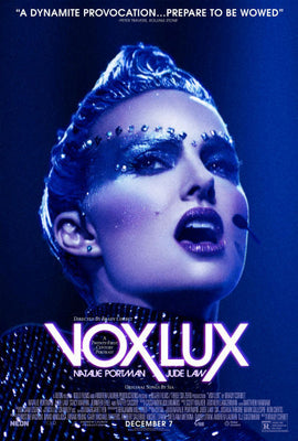 Vox Lux Metal Print 8inx12in The Poster Depot