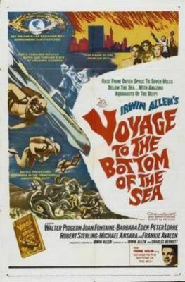 Voyage To The Bottom Of The Sea Metal Movie Poster 8in x 12in The Poster Depot