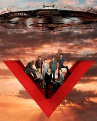 V The Series poster tin Metal Print Wall Art