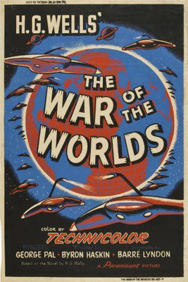 War Of The Worlds Metal Print 8in x 12in