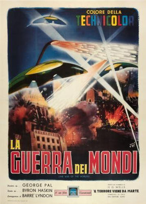 War Of The Worlds Movie Poster Metal Poster Choose Style The Poster Depot