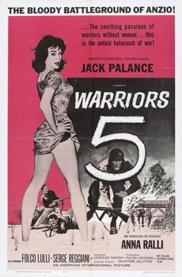 Warriors Five 5 movie poster Metal Print 8in x 12in