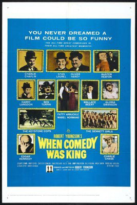 When Comedy Was King Metal Print 8in x 12in