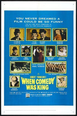 When Comedy Was King Metal Print 8in x 12in