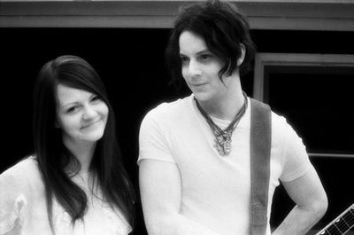 White Stripes poster tin Metal Print Wall Art