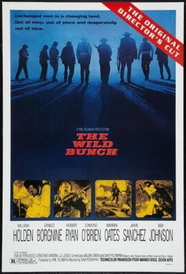 Wild Bunch The movie poster Metal Print 8in x 12in