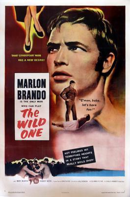Wild One The Marlon Brando movie poster Metal Print 8in x 12in