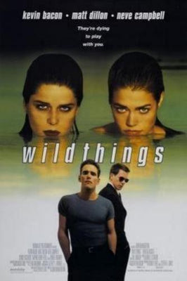 Wild Things movie poster Metal Print 8in x 12in