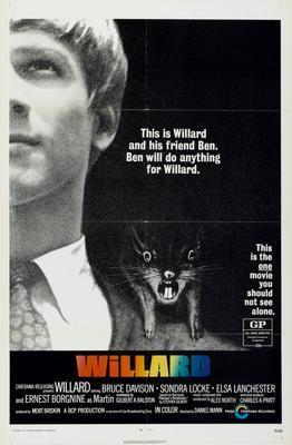 Willard Movie Poster Metal Poster Choose Style The Poster Depot