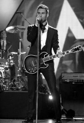 Adam Levine Poster Black and White Poster 16x24 The Poster Depot
