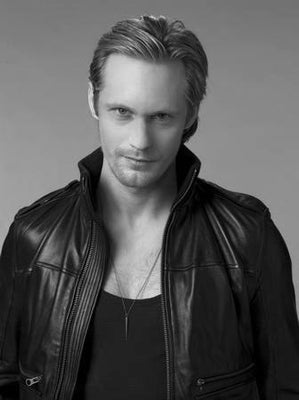 Alexander Skarsgard Eric True Blood Poster Black and White 16x24 The Poster Depot