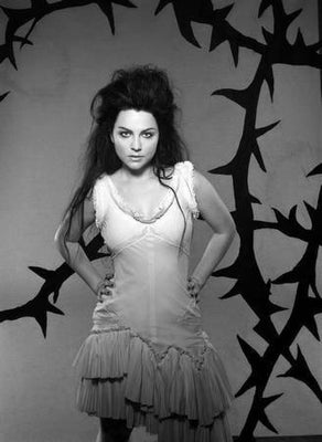Amy Lee Poster Black and White Poster 16"x24"