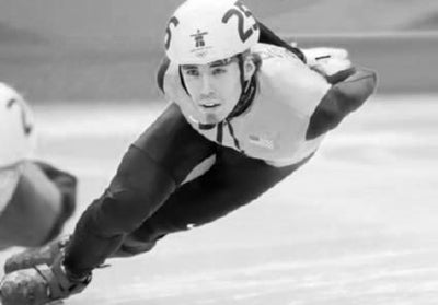 Apolo Anton Ohno poster Black and White poster for sale cheap United States USA