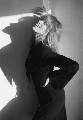 Carly Simon Poster Black and White Mini Poster 11"x17"